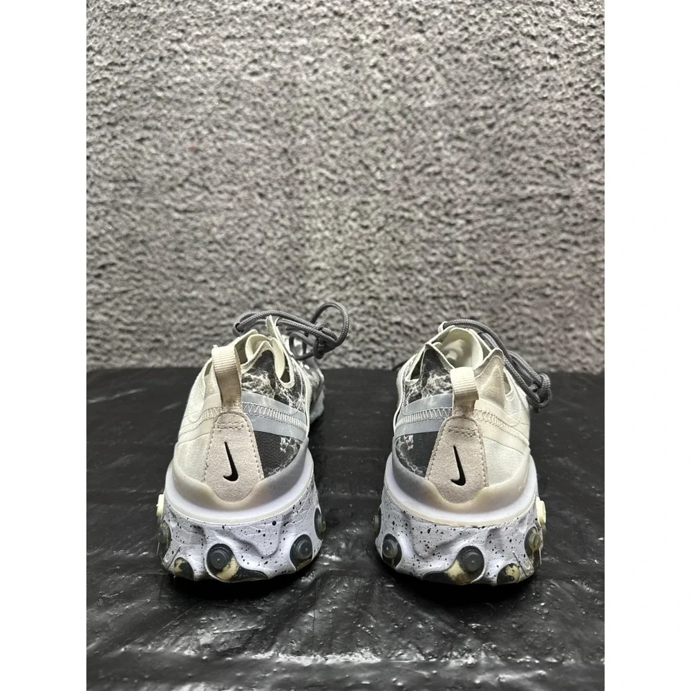 Nike x Kendrick Lamar React Element 55 Sneakers Platinum CJ3312-001 Mens 11 US